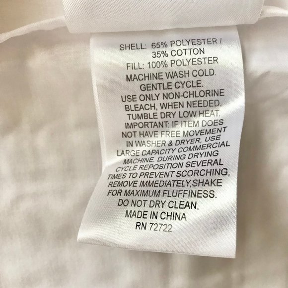 Vintage Britannica Home Fashions Ladybug Standard Pillow Sham Quilted 26" X 20" - Picture 16 of 16